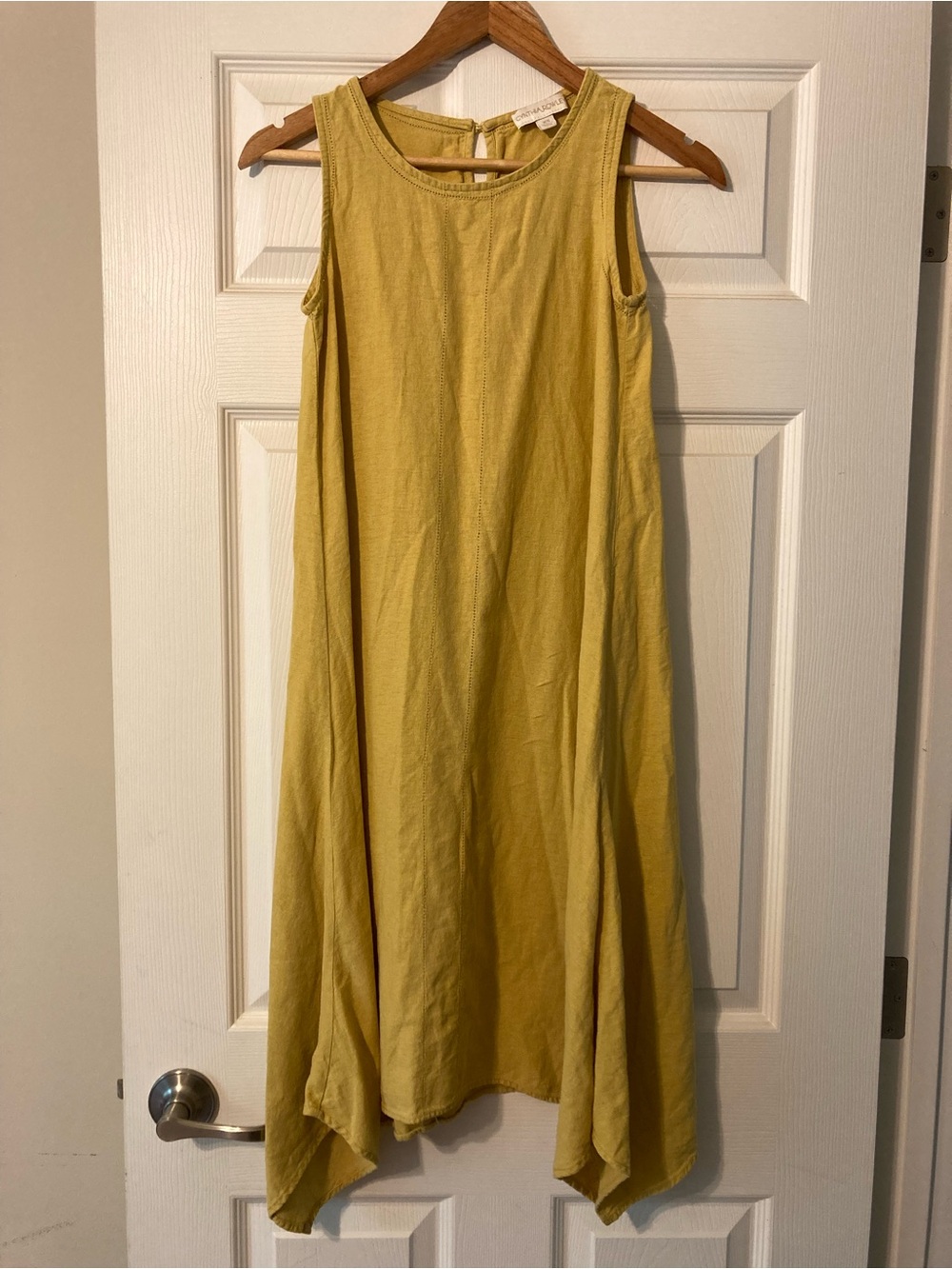 Cynthia Rowley Sleeveless Mustard Dress